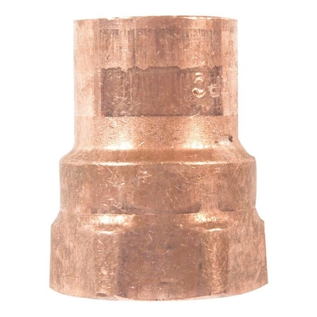 Nibco 3/4 in. Copper X 3/4 in. D FIP Copper Pipe Adapter, 10PK CP-W01070T