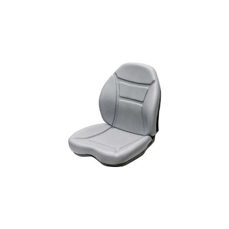 Uni Pro Complete Backrest & Seat Cushion Kit, Fits 336 Seat, Gray Vinyl 7972