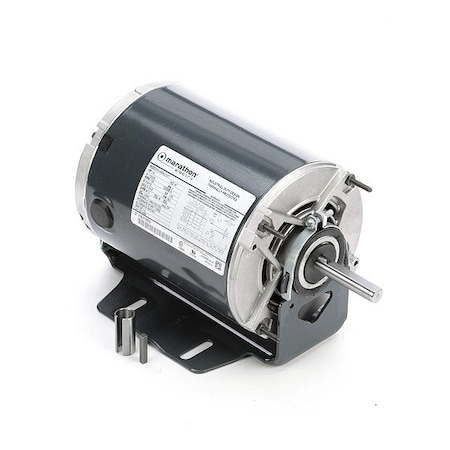 Leeson Split-Phase Fan and Blower Motor, 1/2 HP, 56Z Frame, 115/230V AC Voltage, 1,725 Nameplate RPM 5KH36MN3127T