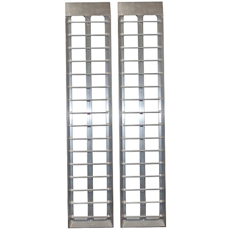Black Widow Automotive Loading Ramp, Aluminum, 2"H S-6012-2000-2