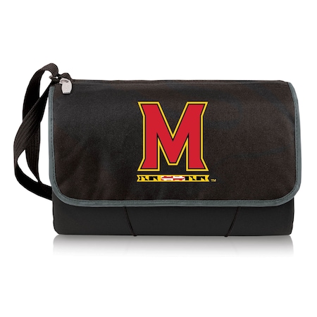 Picnic Time Family Of Brands NCAA Maryland Terrapins Blanket Tote Outdoor Picnic Blanket - Beach Blanket 820-00-175-314-0