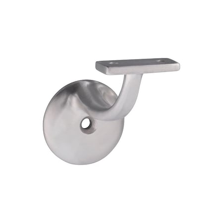 National Hardware Handrail Bracket, 250 lb, Stainless Steel, Stainless Steel N348-953