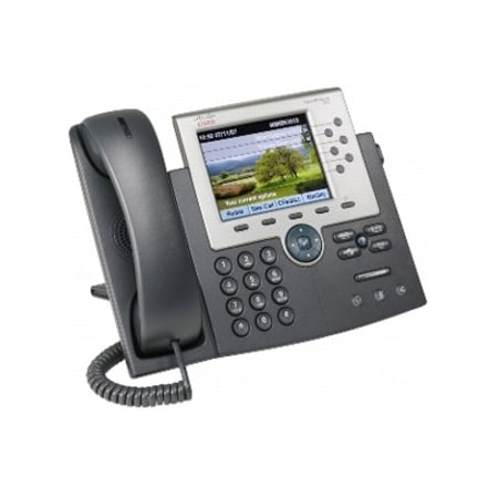 Cisco Cisco 7965G IP Phone - 2 x RJ-45 10/100/1000Base-T , 1 x Headset - 6Phoneline(s) - Wall-mountable CP-7965G=