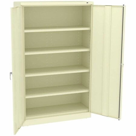 Tennsco Heavy Gauge Welded Steel Jumbo Storage Cabinet, 48 in W, 78" H J1878SUPY