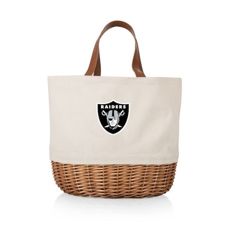 Picnic Time Family Of Brands NFL Las Vegas Raiders - Promenade Picnic Basket 203-20-187-234-2