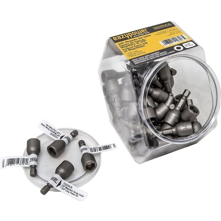 Eazypower 00 SAE Magnetic Nutsetter, 38 in Drive, Hex Drive, 158 in L 326