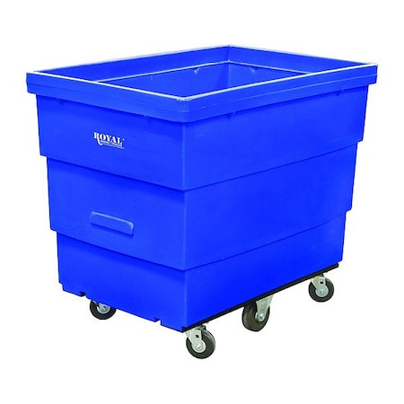Royal Basket Trucks CubeTruck, 431/2in, 29in, Blue, 800lb G13-BLX-RCE-4UNN