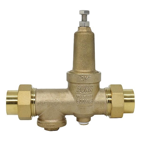 Wilkins Pressure Reducing Valve, 3/4" Inlet, NPT 34-600XL3DU