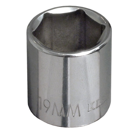 Klein Tools 3/8" Drive, 10mm Metric Socket, 6 Points, 3/8-Inch Drive - Metric 6-Point Socket 65910
