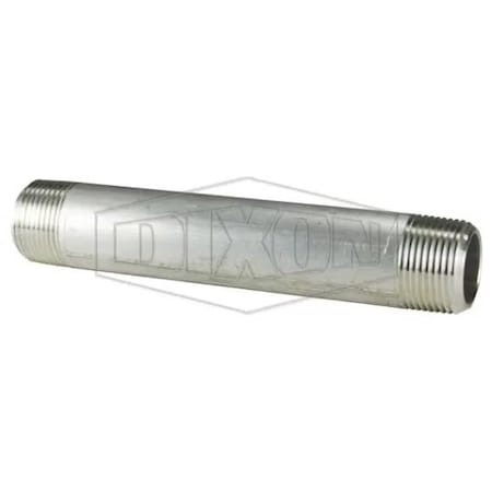 Dixon Pipe Nipple, 1 to 11-1/2, NPT, Aluminum ATN100X7