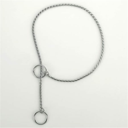 Pamperedpets GG Extra Fine Chrome Snake Chain 12 In PA114086