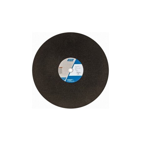 Norton Co Cut-Off Wheel: 16 in Dia, 5/32 in Thick, 1 in Hole, Zirconia Alumina 66253466437