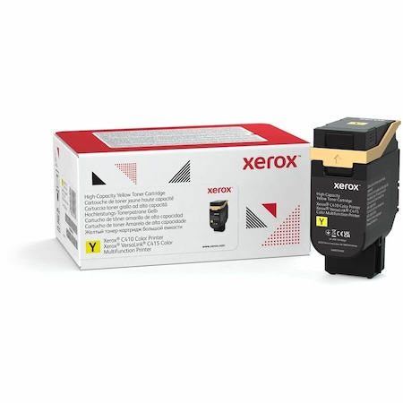 Xerox GENUINE YELLOW HIGH CAPACITY TONER CARTRIDGE FOR THE C410 USE & RET 006R04688