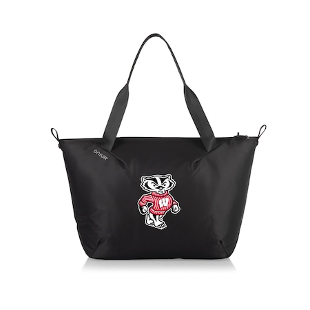Picnic Time Family Of Brands NCAA Wisconsin Badgers Tarana Cooler Tote Bag made with Recycled Materials 516-01-179-646-0