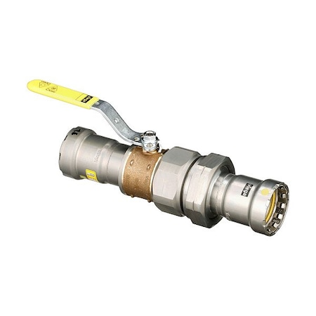 Viega Manual Two-Way Ball Valve, 9.43 in L 30705