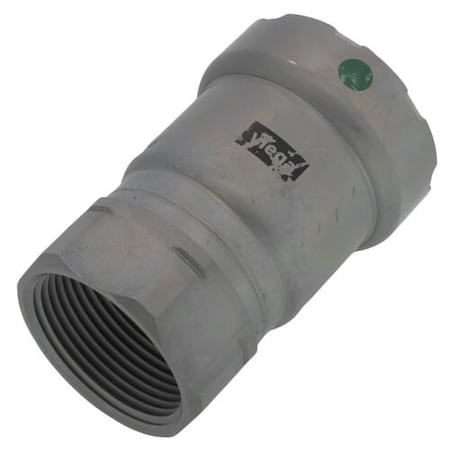 Viega MegaPress adapter P 1.25 FPT 1.25 carbon steel zinc-nickel coating 25145