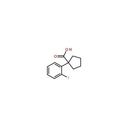 Ak Scientific 1-(2-Fluorophenyl)cyclopentane-1-carboxylic acid (5g), CAS 214262-96-1 V4341-5g