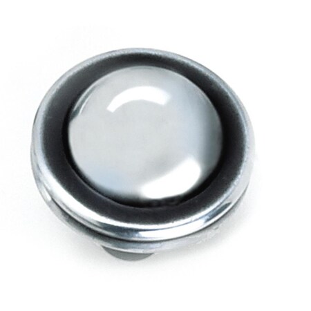 Grilltown 1.25 in. Contemporary Knob - Antique Silver GR688631