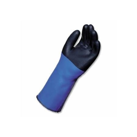 Mapa Professional Temp-Tec NL-56 Gloves, Blue/Black, Size 8, 6PK 457-332428