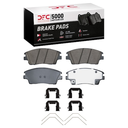 Dfc 5000 Advanced Disc Brake Pad Set, 1551-1847-01