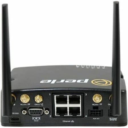 Perle Systems Perle IRG5541 Wi-Fi 5 IEEE 802.11ac 2 SIM Cellular, Ethernet Modem/Wireless Router 08000319