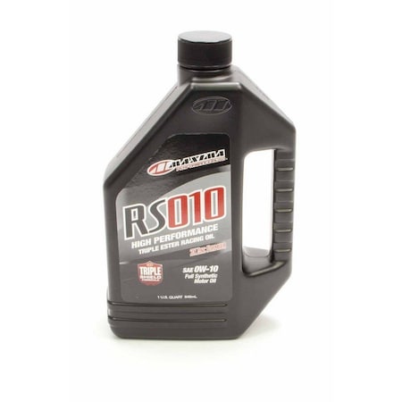 Maxima Racing Oils 1 qt RS Motor Oil 0W10 Synthetic MAX39-13901S