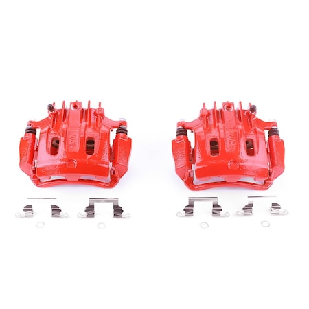Powerstop RED POWDER COATED PERFORMANCE CALIPERS S4752