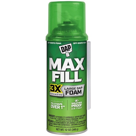 Touch N Foam Maxfill 12 Oz Dap 00033 Touch ftN Foam, MaxFill Maximum Expanding Sealant 43