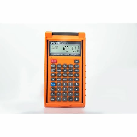Victor Technology Construction Calculator, 3 1/2" W, 0.8" H C6000