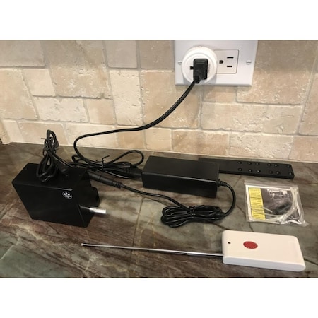 Easy Out Deluxe Single Latch Model Plus Remote Pet Door Opener EODP-01