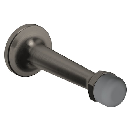 Baldwin Door Stops Graphite Nickel 4045076