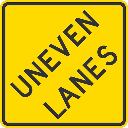 Lyle Uneven Lanes, 30x30, Diamond Grade, Yellow G-15047-DG_30x30