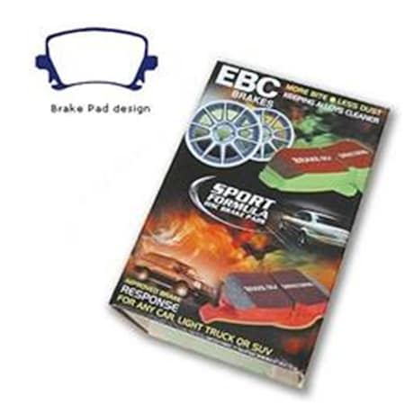 Ebc Brakes DP41518R Yellowstuff Aramid Brake Pads E35-DP41518R