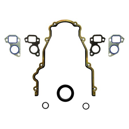 Bookazine TCS 45993 Rubber & Aluminium Timing Cover Gasket Set for 1997-2007 GM LS Series TI3617100