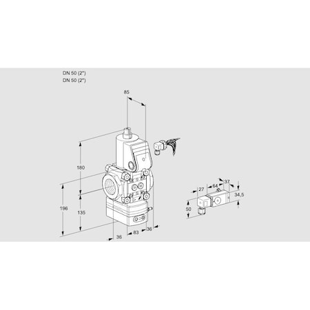 Honeywell Kromschroder VAD350R/NQ-100A KS88032596