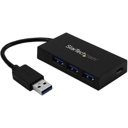 Startech.Com 4 Port USB 3.0 Hub 5Gbps 3 USB-A/1 USB-C HB30A3A1CFB