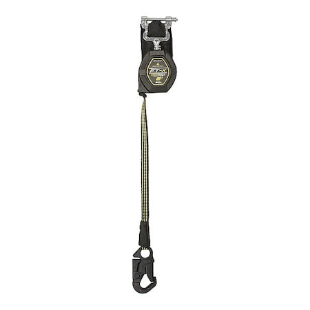 Falltech EdgeCore(TM) Self-Retracting Lifeline, Quick-Connect, Aluminum, 2 Leg(s), 420 lb Weight Capacity 84008SPD1