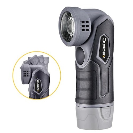 Durofix G12 Series 12V Li-ion 4-Position Foldable Handheld LED Flashlight - Bare Tool Only RL1241T