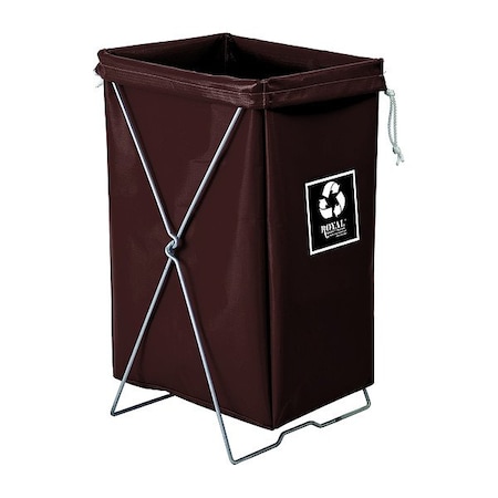 Royal Basket Trucks Hamper, 100 lb Capac., 17" L G00-NNX-EBK
