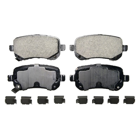 Wagner Brake QuickStop Rear Disc Brake Pad Set Ceramic,  ZD1326