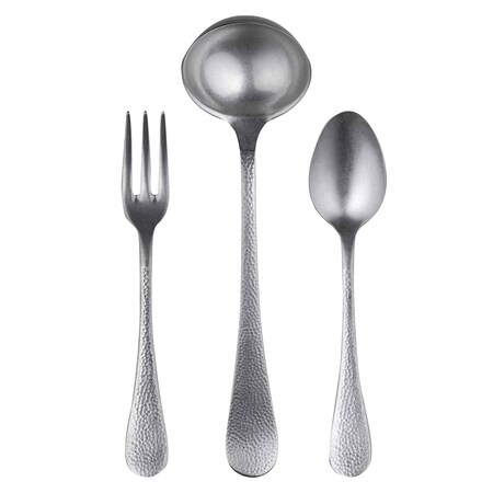 Mepra Epoque Serving Set - 3 Pieces - Pewter 106922003
