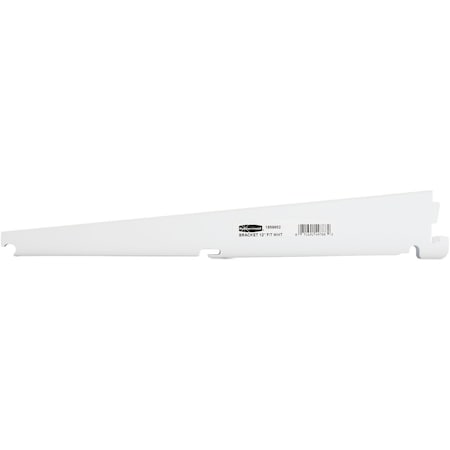 Rubbermaid FastTrack White 12'' Shelf Bracket 1959952