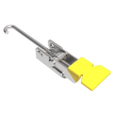 Southco Over-center Draw Latch, Large Size, Without Keeper, Stainless Steel Passivated A1-11-702-50