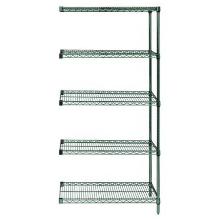 Betterbeds Wire Shelving 5 Shelf Add on Units Storage Rack Proform - 86 in. BE1135865