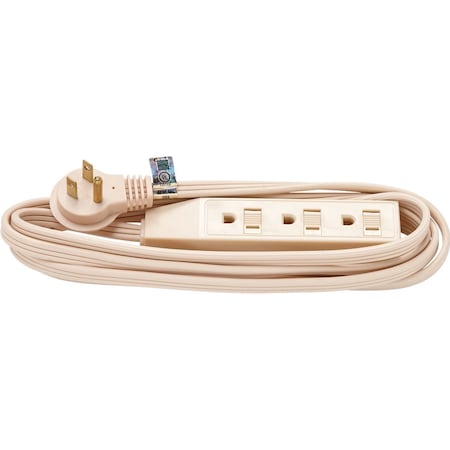 Do It Best 8 Ft. 16/3 Flat Plug Tan Extension Cord IPF-PT2163-8-BEG