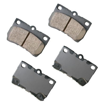 Akebono 06-13 Lexus Is250/350:Rear Street Perf Pad, Asp1113 ASP1113