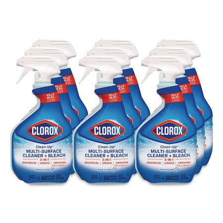 Clorox Cleaners & Detergents, Spray Bottle, Fresh, 9 PK CLO30197