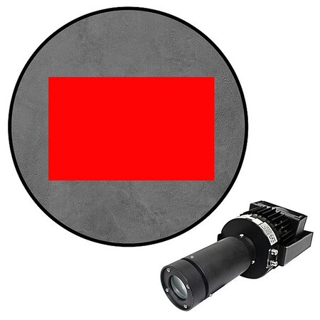 Visual Workplace LED Safety Walkway, 100 W, Cardinal Red 66-3136-231050-PS150