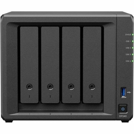 Synology ACTIVEPROTECT APPLIANCE (4X 8TB HDD, RAID5 & 2X 400GB SSD, RAID1 CACHE) DP340