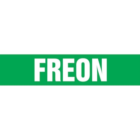 Accuform ASME ANSI PIPE MARKER FREON RPK329STB